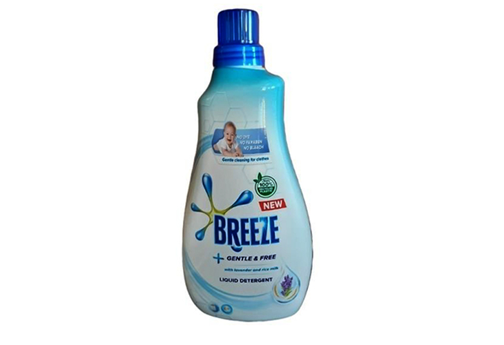 Breeze Liquid Detergent Gentle & Free 980ml