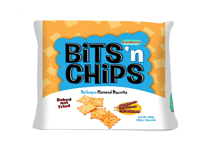 Snackeroo Bits 'n Chips Barbeque 20g