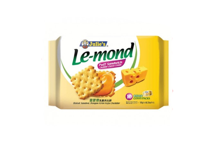 Julie's Le-mond Cheddar Cheeses 54g