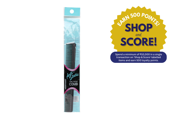 MerryMart Anti Static Fine-Toothcomb (Shop & Score 500!)