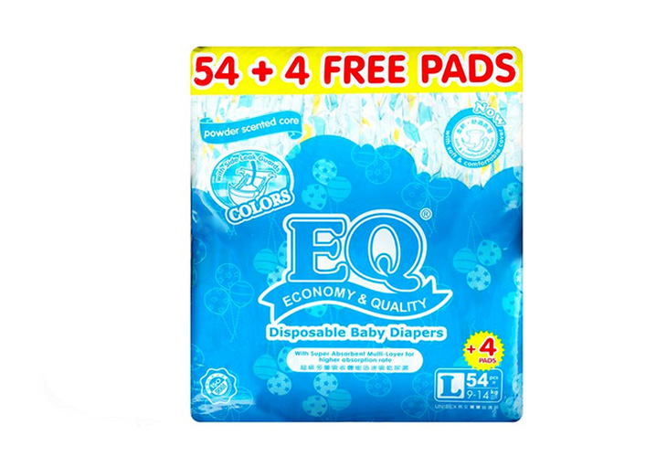 EQ Colors Jumbo Pack Large 54's