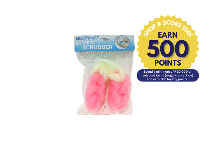 Merrymart Bath Belt Scrubber (Shop & Score 500!)