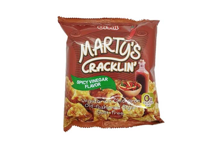 Oishi Marty's Cracklin' Spicy Vinegar Flavor 26g