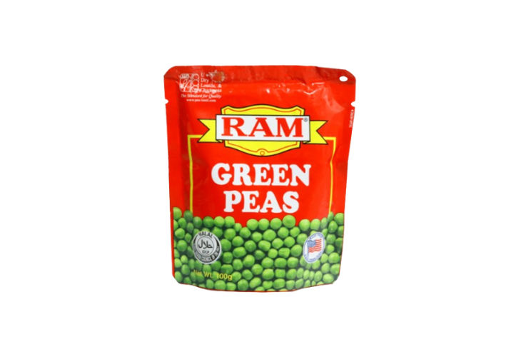 Ram Green Peas Pouch 100g x 48