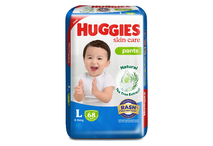 Huggies Skin Care Jumbo Small 68s