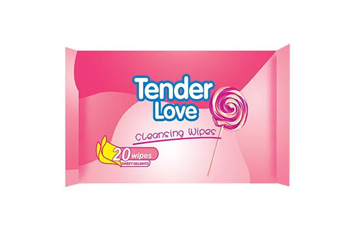 Tender Love Wipes Sweet Delights 20's