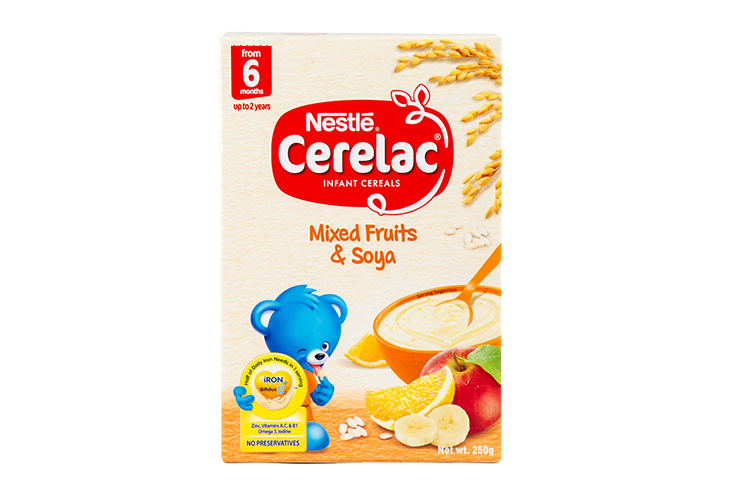 Nestle Cerelac Mix Fruit Soya 250g