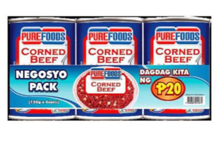 Purefoods Corned Beef Negosyo Pack 150g SAVE P20