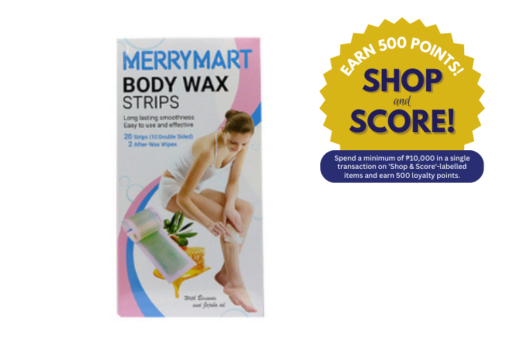 MerryMart Wax Strips 10's (Shop & Score 500!)