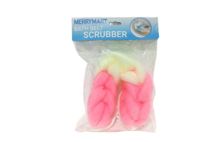 Merrymart Bath Belt Scrubber