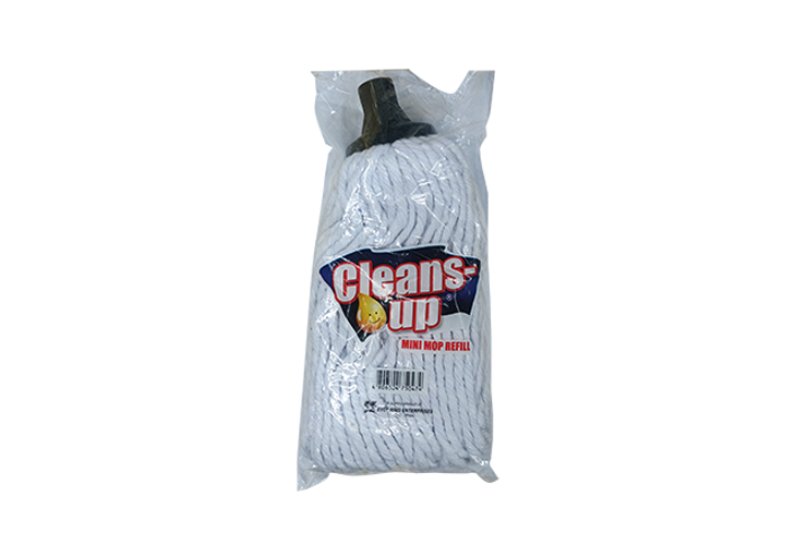 Cleans-Up Mini Mop Refill Black