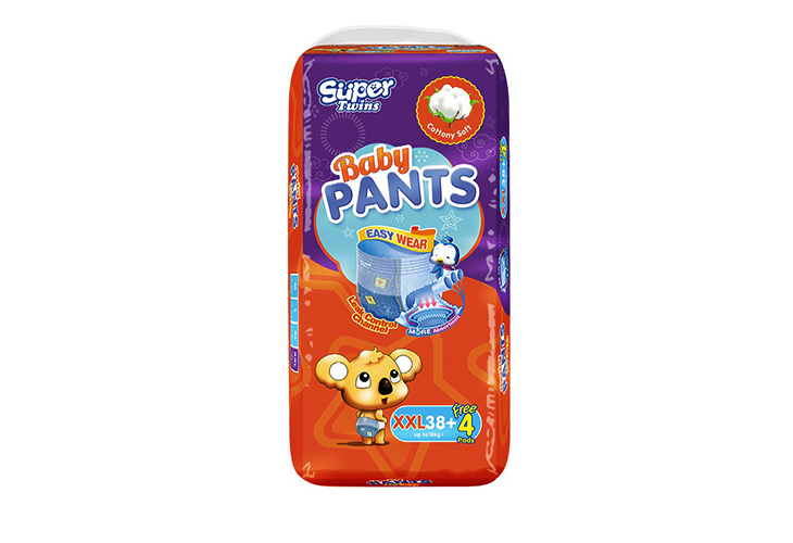 Super Twins Baby Pants XXL