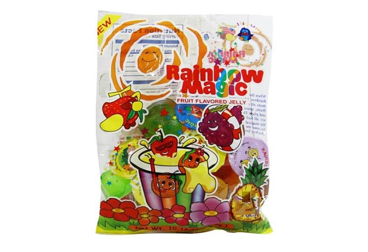 Rainbow Magic Fruit Flavored Jelly 180g