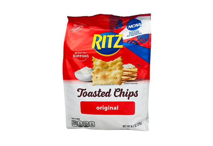 Nabisco Ritz Toasted Chips Original 8.1o