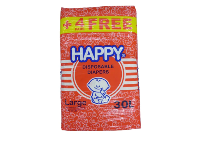 Happy Diaper Large by 30