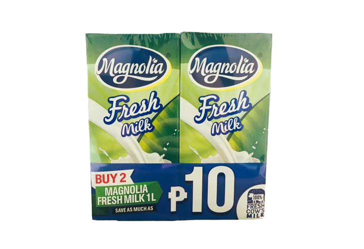 Magnolia Fresh Milk 1L Buy 2 Save P10