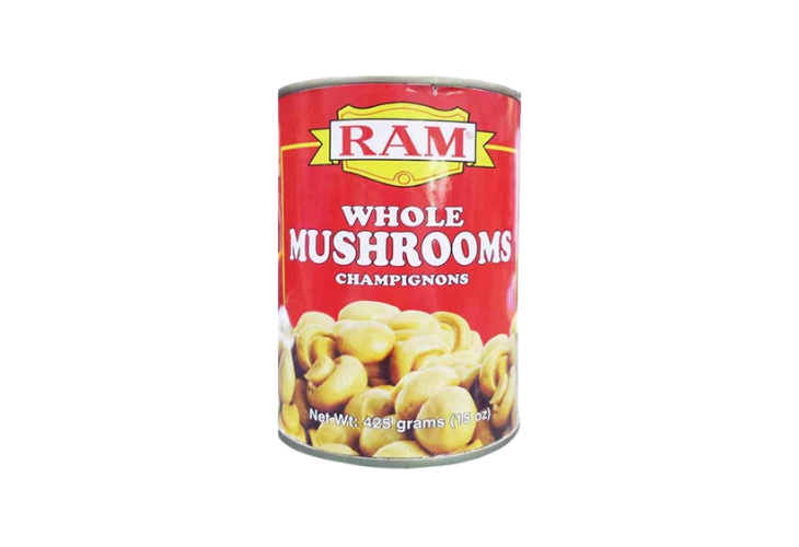 Ram Mushrooms Whole 400g