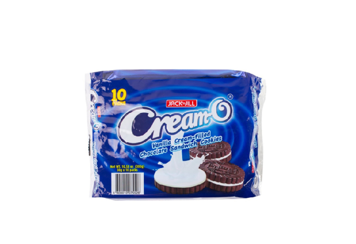 J&J Cream-O Vanilla Polybag 30g 10s