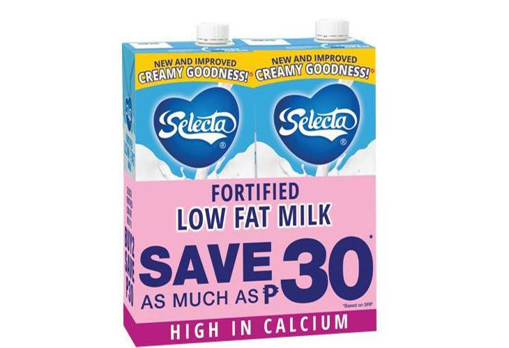 Selecta Low Fat 1L Save PHP 30.00