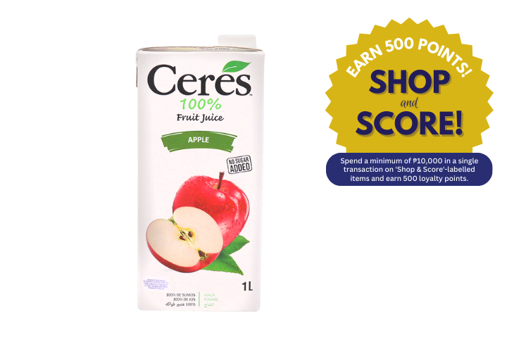 Ceres Apple Juice 1L (Shop & Score 500!)