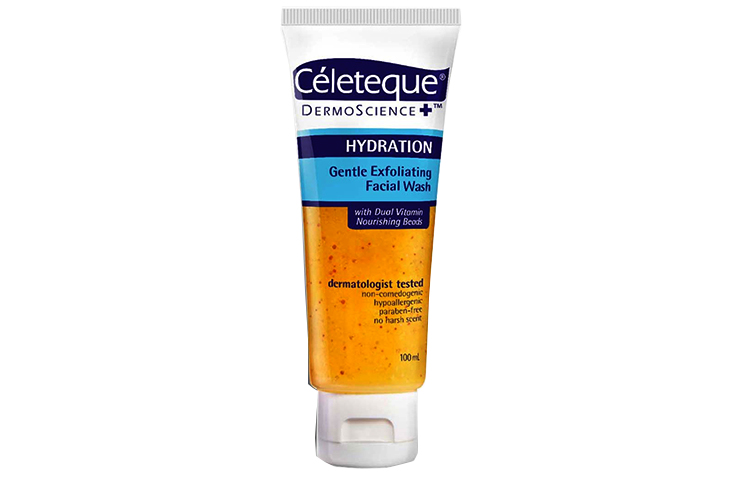 Celeteque Hydration Gentle Exfoliating Facial Wash 100ml