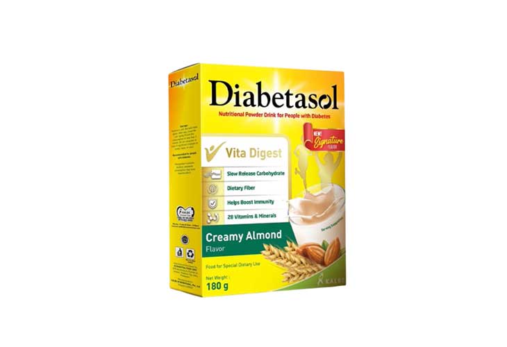 Diabetasol Milk Creamy Almond 180g