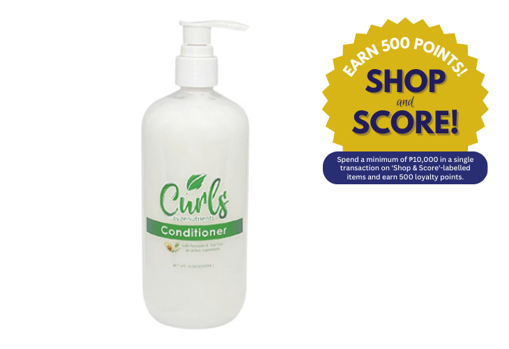 Curls Avocado & Tea Tree Conditioner 500ml (Shop & Score 500!)