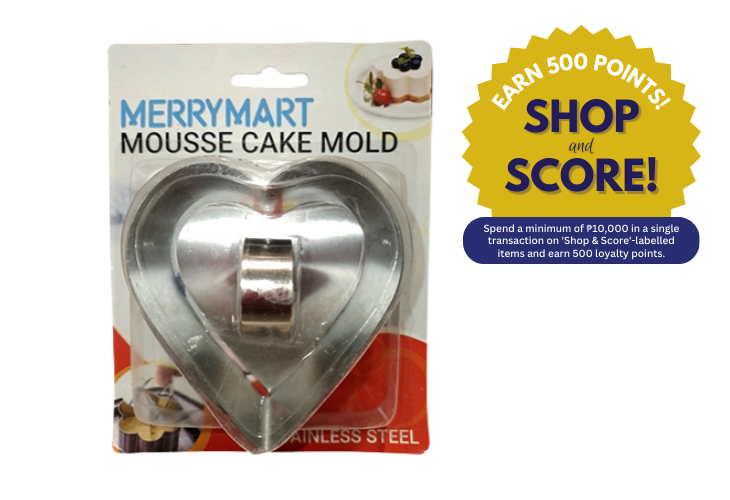 MerryMart Mini Mousse Cake Molds (Shop & Score 500!)