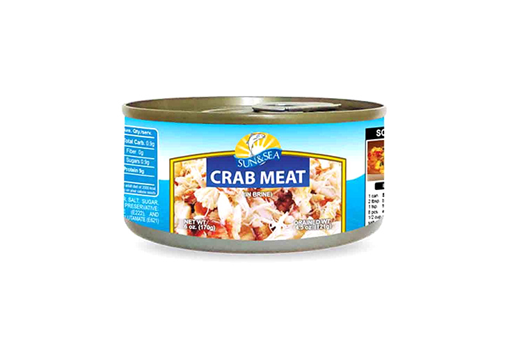 Sun & Sea Crab Meat Eoc 170g