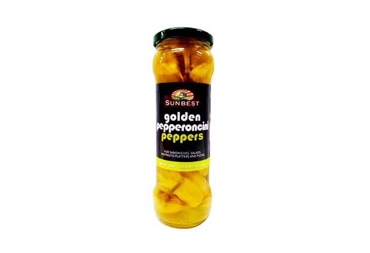 Sunbest Golden Pepperoncini 330g