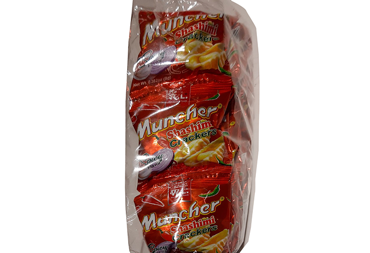 W.L. Muncher Shashimi Cracker Spicy 8g