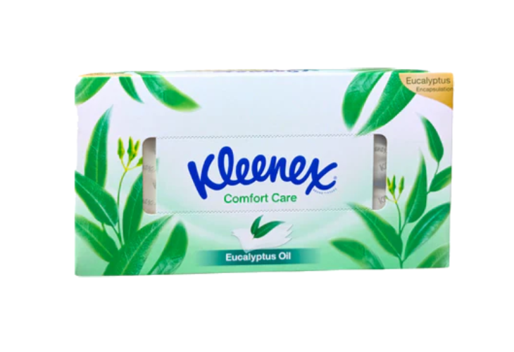 Kleenex Facial Tissue Eucalyptus Poly 60s Promo