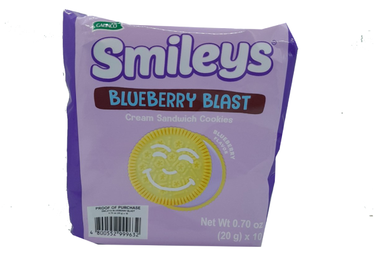 Smileys Berry Blast Blueberry 20g