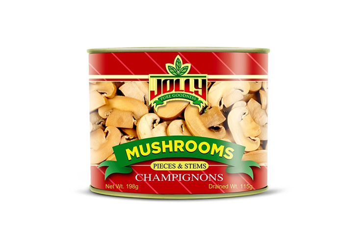 Jolly Pieces & Stems Mushrooms 198g