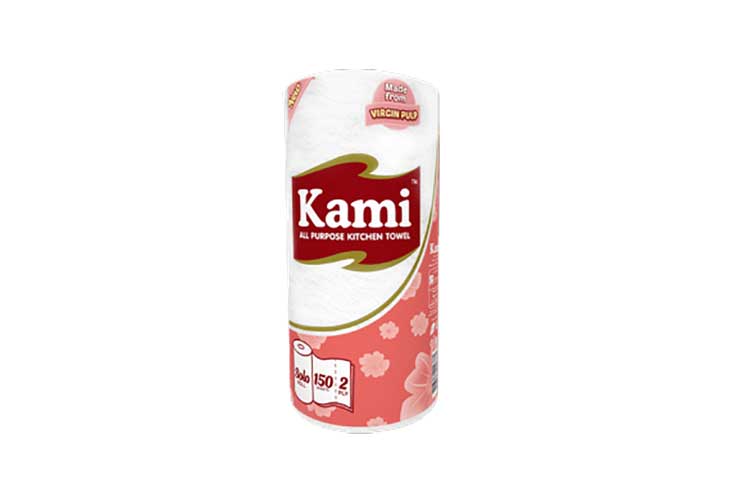 Kami Kicthen Towel Solo 2 Ply 150 Sheets