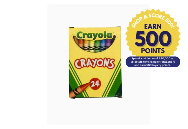 #53-0024 Crayola 24 (Shop & Score 500!)