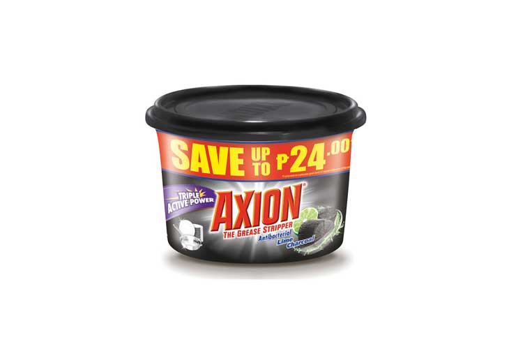 Axion Lime Charcoal Paste 550g Bonus Pack