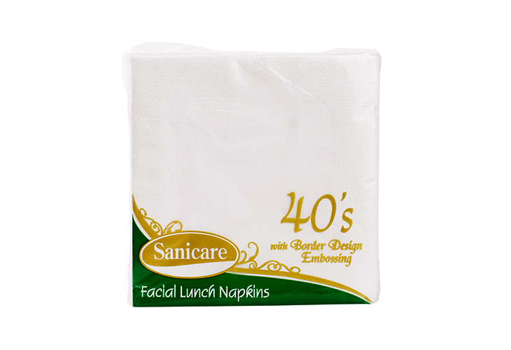 Sanicare Facial Lunch Napkins 2 Ply