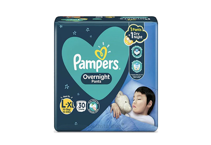 Pampers Diaper Overnight Pants Large