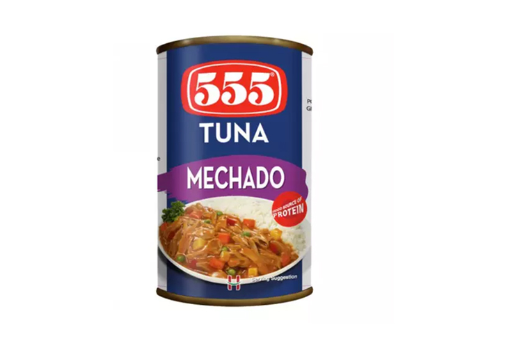 555 Tuna Flakes Mechado EOC 155g