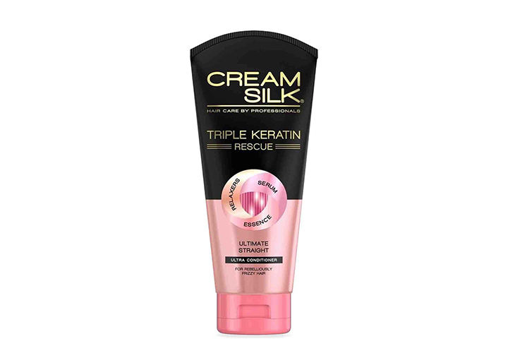 Cream Silk Triple Keratin Rescue Ultimate Straight 340ml