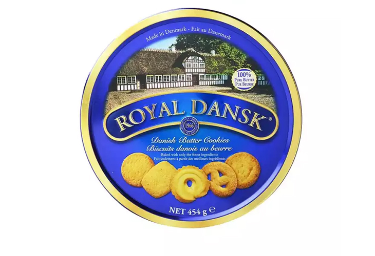 Royal Dansk Embossed Butter Cookies 454G