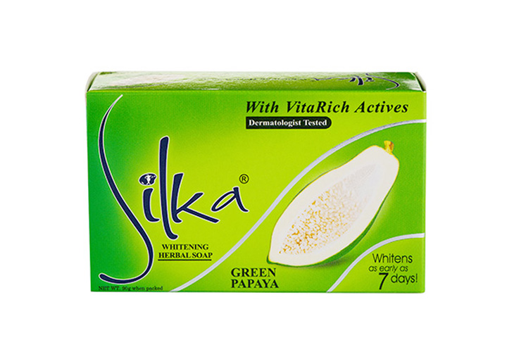 Silka Green Papaya Soap 90g