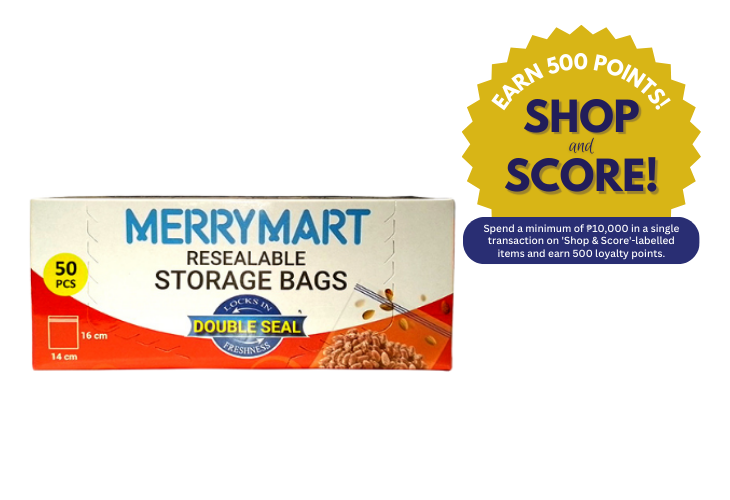 MerryMart Zipper Bags Small (Shop & Score 500!)