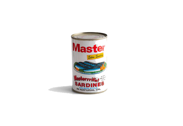 Master Sardines White Natural Oil 425g