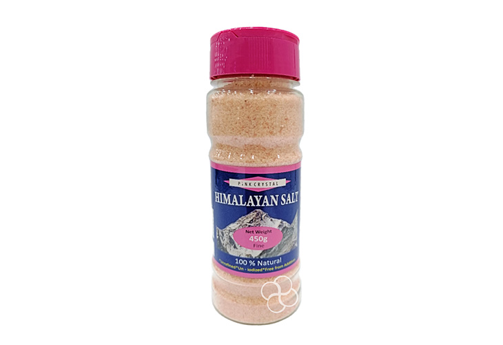 pink crystal himalayan salt