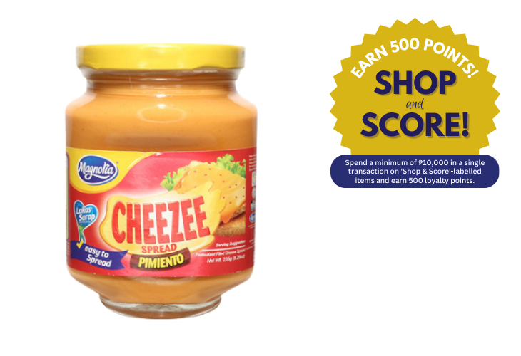 Magnolia Cheezee Spread Pimiento 235g (Shop & Score 500!)