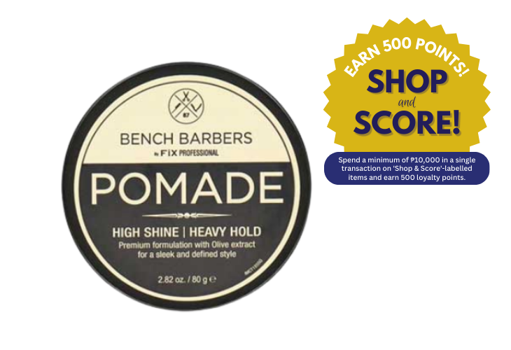 Bench Barbers Oil Pomade 80g (Shop & Score 500!)