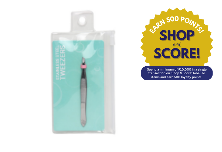 MerryMart Stainless Steel Tweezers (Shop & Score 500!)