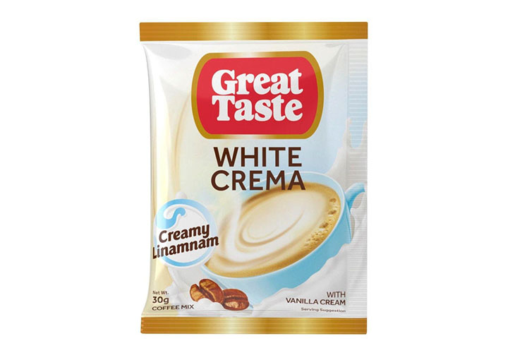 Great Taste White Crema 3in1 30g 10s